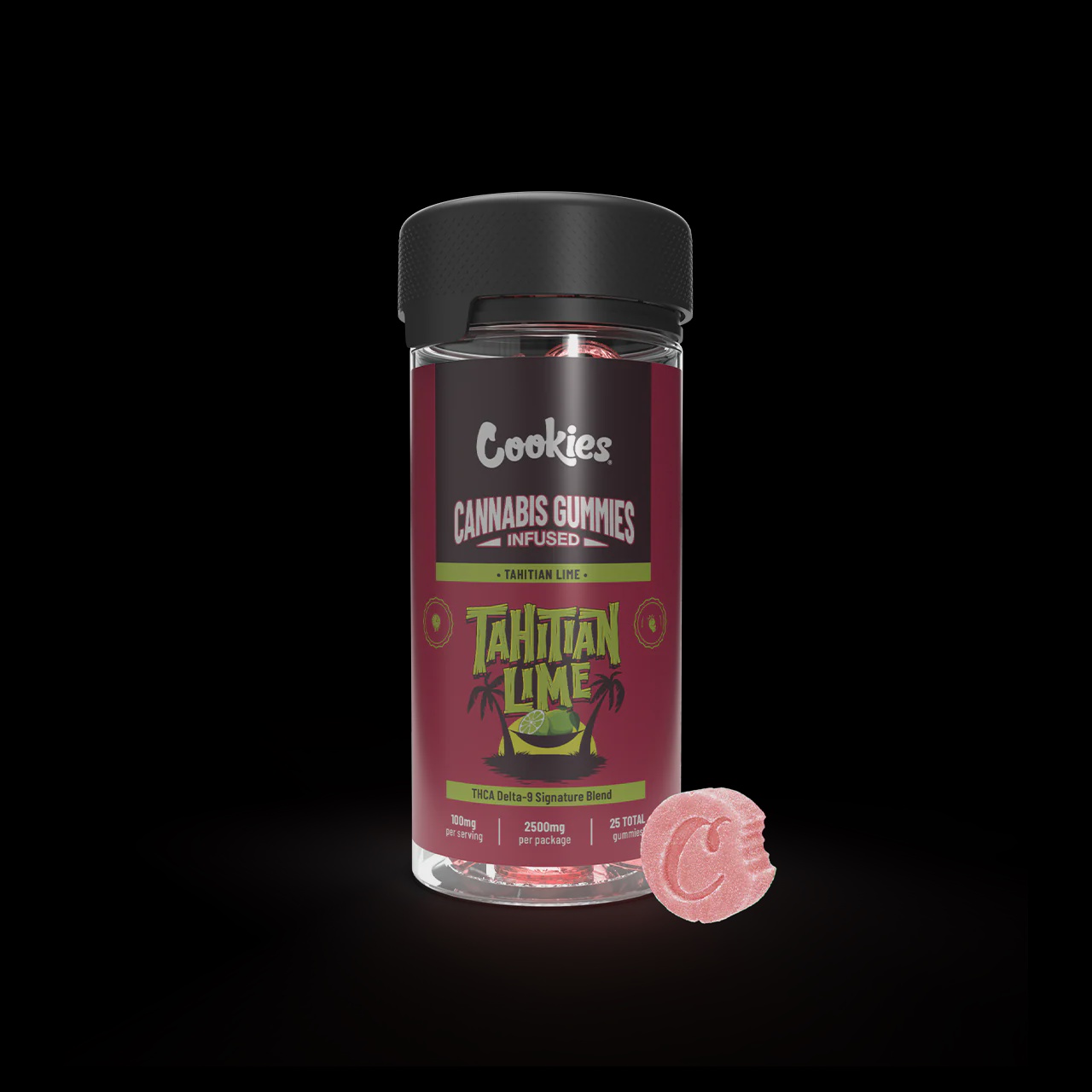 Cookies - 2500 MG THCA Delta 9 Special Blend Infused Gummies / Tahitian Lime